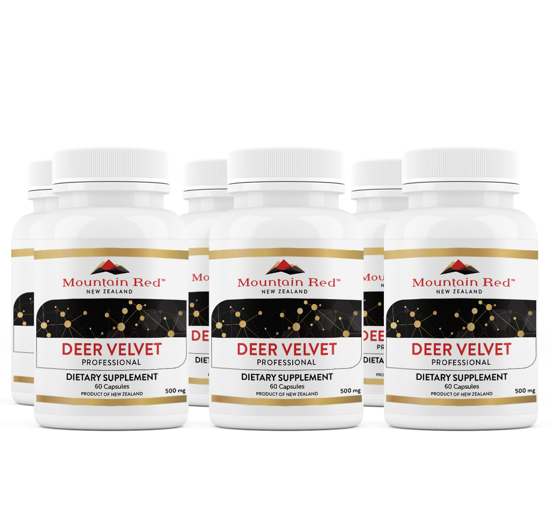 Deer Antler Velvet Supplements for Exercise and Athletic